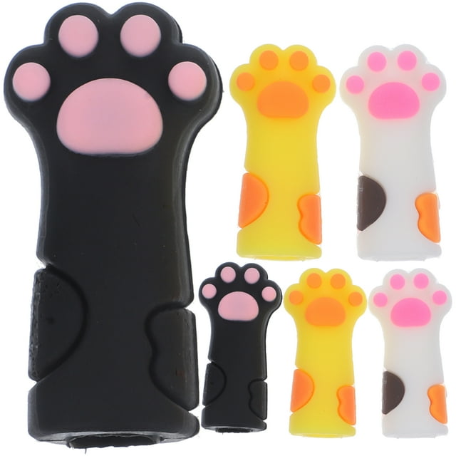 Miangastore Ciseaux en Silicone pour Protection Couleurs Assorties Design Élégant Durabilité Assurée 6 Pcs