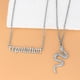 thumbnail image 3 of Tendencias de moda collar de serpiente para mujer collar de serpiente de oro collar de héroe amante, 3 of 6