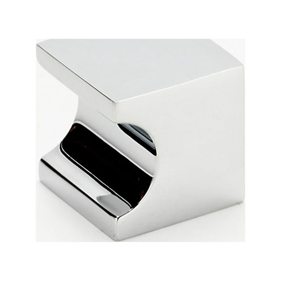 Alno A853-34-PC Cabinet Square Knob Polished Chrome