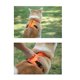 thumbnail image 3 of Arnés antitirones para perros, chaleco ajustable con asa transpirable, arnés deportivo para el pecho, naranja, talla grande., 3 of 4