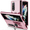 Pink, variant on Full Body Designed Samsung Galaxy Z Fold 4 Case, Z Fold 4 5G Case Built in 360° Rotatable Kickstand Ring Support Magnetic Car Mount Military Grade Shockproof Protective Case for Galaxy Z Fold 4 2022