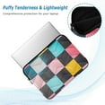thumbnail image 2 of FORMRS 13-13.3 inch Laptop Sleeve Case Soft Carrying Quilted Computer Bag Cover, Pink Checkered Pattern, 2 of 7