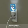 thumbnail image 5 of Cauagu Cool Unicorn Star Golden Print LED Nightlight,0.5W Night Lights Plug into Wall 1 Pack with Dusk-to-Dawn Light Sensor Soft Glow Lamp for Bathroom Adult Hallway-UK, 5 of 7