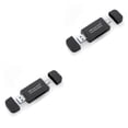 thumbnail image 1 of Lector de tarjetas Seitruly Adaptador de memoria USB 2 en 1 2Conjunto, 1 of 6