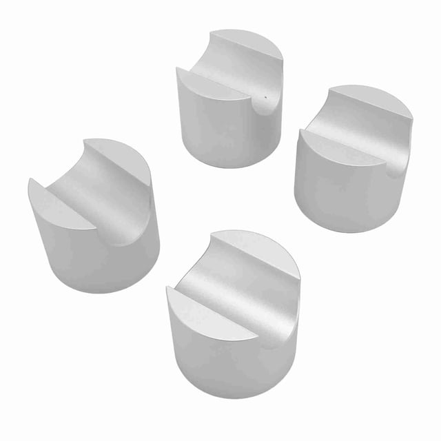 4pcs HiFi Cable Clamp Wire Bracket Aluminum Alloy Power Speaker Cable Riser Clip HiFi Cable Stabilizer, Power Speaker Cable Riser with Aluminum Alloy Cable Riser for HiFi Speaker