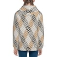 thumbnail image 6 of Pofeuu Geometric Print Teenage Zipper Hoodie Sweatshirts Hooded Casual Jackets With Pocket For Boys Girls-Medium, 6 of 6