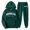 Dark Green&1080, variant on Mens Tracksuit 2 Peice Sets Casual Men's Jogging Sweatsuit Set Letter Graphic Y2K Pullover Hoodies Pants Athletic Sweat Suit for Men