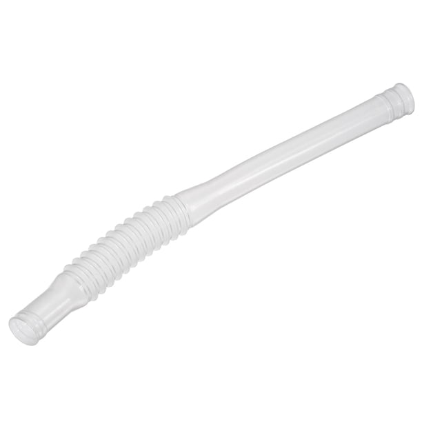 Manguera de Drenaje para Lavadora Uxcell, ID 22mm Longitud 385mm Tubo Corrugado Flexible Blanco