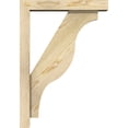 thumbnail image 3 of Ekena Millwork 4"W x 18"D x 26"H Funston Block Rough Sawn Bracket w/ Offset Brace, Douglas Fir, 3 of 25