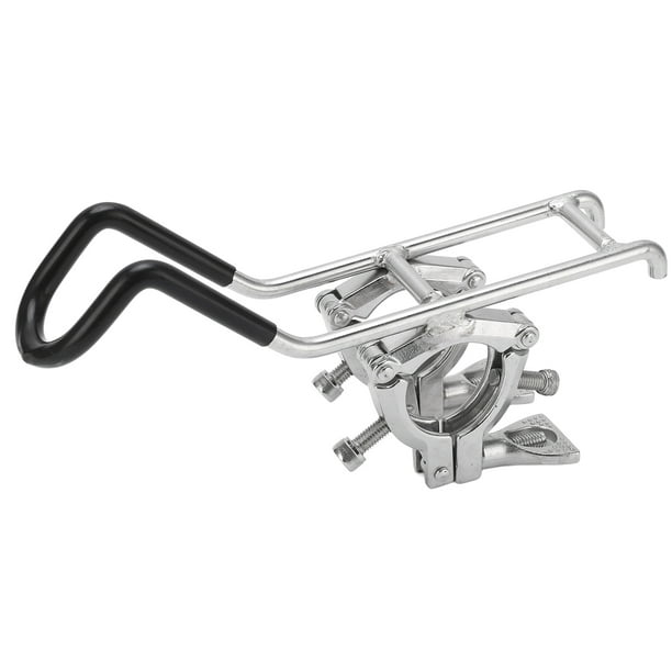  Boat Fishing Rod Holder Clamp on Rod Holder, Boat Fishing Rod  Holder Stainless Steel Rust Proof Fishing Rod Clamp for Boat, Ship, Yacht  and More for Fishing Lovers(Long Style) : Sports