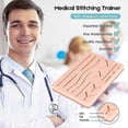thumbnail image 2 of Complete Suture Kit for Students,Including Silicone Suture Pad and Suture Tool Practice Suture kit for Suture Training, 2 of 5