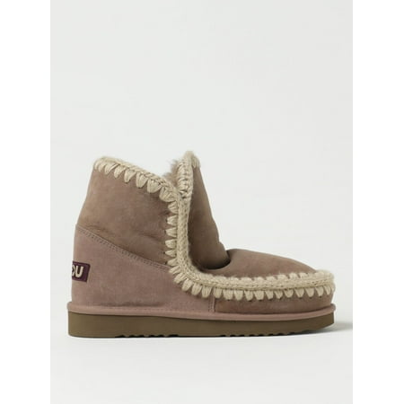 

Mou Flat Ankle Boots Woman Beige Woman