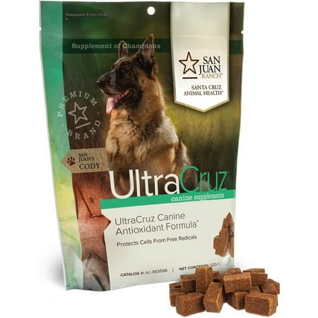 UPC: 0810500025867 | UltraCruz Canine Antioxidant Supplement for Dogs  120 Tasty Chews