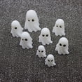 thumbnail image 5 of Glow-in-the-Dark Ghost Figurine - Medium - 3D Printed Miniature Halloween Dollhouse Decor for Craft Projects or Displays, 5 of 6