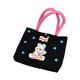 thumbnail image 3 of Bolso de mano bordado para mujer, novedoso, informal y elegante, para viajes y citas. Negro, 3 of 9