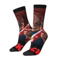 thumbnail image 2 of Saiise Chucky Funny Socks Men Women Adults Novelty Graphic Crew Tube Socks Crazy Design Casual Dress Socks for Sports,Running,Travel, 2 of 7