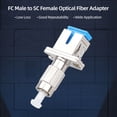 thumbnail image 2 of TFixol Visual Fault Locator Fiber Adapter Fiber Optic Connector FC Male to SC Female Optical Fiber Adapter Stable Performance Low Loss, 2 of 8