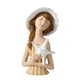 thumbnail image 1 of Estatua de escultura Artware de estatuil de niña adorable para armarios de tocador dormitorio Marrón Zulema Estatuilla de niña, 1 of 7