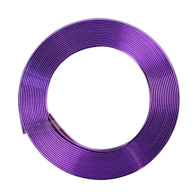Scooter Protection Strip Anti-collision Decoration Replacement for M365 Scooter Sticker Replacement for Xiaomi M365, Plated Purple
