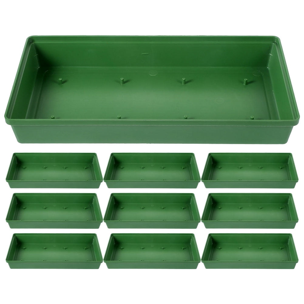 Worgeous 12pcs Floral Foam Blocks Kit with Rectangular Bowl Holder for Table Centerpieces Wedding Party Festival Flower Arrangements
