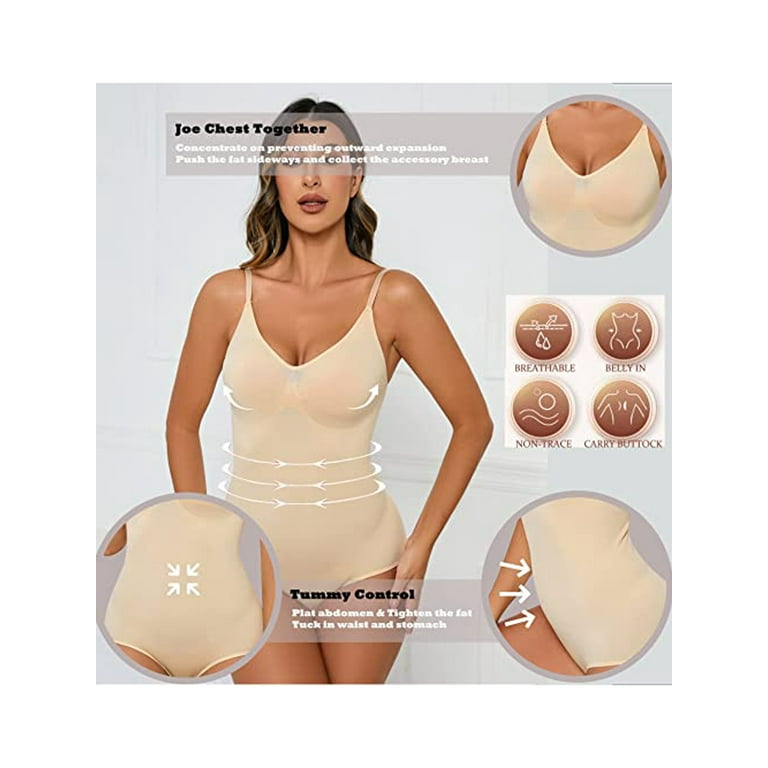 Full Slips Strapless Shaperwear Full Body Shaper Seamless Tummy Control for  Women Under Dress 