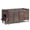 Brown, variant on Double Cat Litter Box Enclosure Furniture, Handwoven Rattan Hidden Kitty House with Washable Mat and 2 Hooks for 2 Cats, for Living Room Bedroom