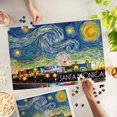 thumbnail image 5 of Lantern Press 1000 Piece Jigsaw Puzzle, Santa Monica, California, Santa Monica Pier, Starry Night, 5 of 5