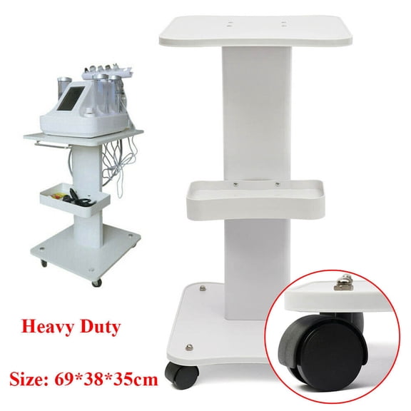 Rolling Trolley Cart Beauty Salon SPA Storage Equipment Machine Organizer Stand