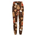 thumbnail image 5 of Women's Sweatpants, Christmas Gingerbread Cookies Baggy Sweatpants Joggers for Women, Fall Outfits for Women 2024 Lounge Yoga Athletic Workout Pants with Pockets, 5 of 7