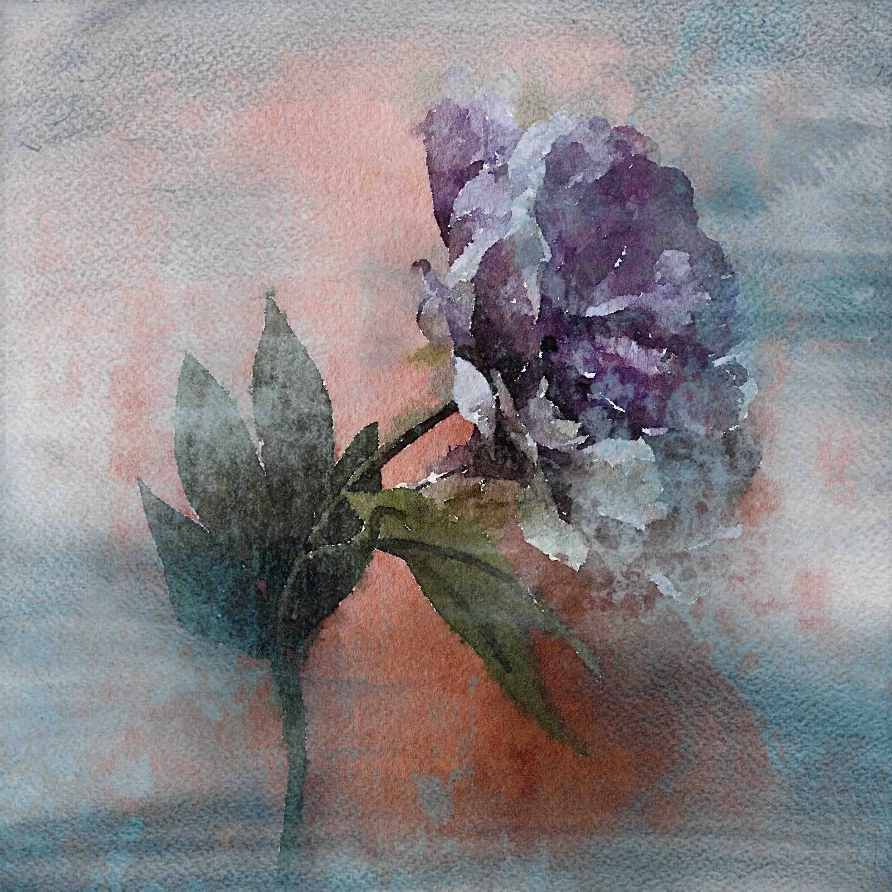Marmont Hill - "Morning Splash" by Irena Orlov Painting Print on Wrapped Canvas