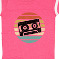 thumbnail image 4 of Inktastic Vintage Cassette Tape Silhouette Boys or Girls Baby Bodysuit, 4 of 5