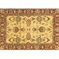 thumbnail image 1 of Ahgly Company Indoor Rectangle Oriental Brown Modern Area Rugs, 4' x 6', 1 of 4