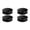Black*2, variant on Curtain Magnets, Curtain Magnets Closure with Self-Adhesive Patch, Strong Magnetic Curtain Clips to Keep Curtain Closed for Indoor Outdoor, Shower, Bedroom, Office, 1.61x0.59"