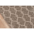 thumbnail image 3 of Momeni  Baja Trellis Indoor Outdoor Rug Taupe 2'3" x 4'6" 2' x 3' Indoor,Outdoor,Accent Beige Rectangle, 3 of 5