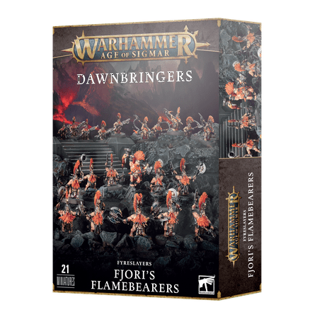 Warhammer: Age of Sigmar Fyreslayers Dawnbringers: Fjori's Flamebearers