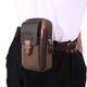 thumbnail image 1 of Bolsa 3 uds., riñonera deportiva para hombre, cinturón de lona para negocios, para teléfono móvil (marrón oscuro) Tmvgtek Para estrenar, 1 of 1