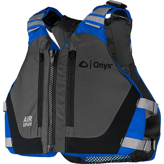 Onyx 123000-500-020-23 Air Span Breeze Life Jacket - X-Small/Small, Blue