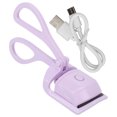 thumbnail image 2 of Heated Eyelash Curler, Long Lasting Eyelash Curler Removable  For Girls For Makeup Purple, 2 of 8