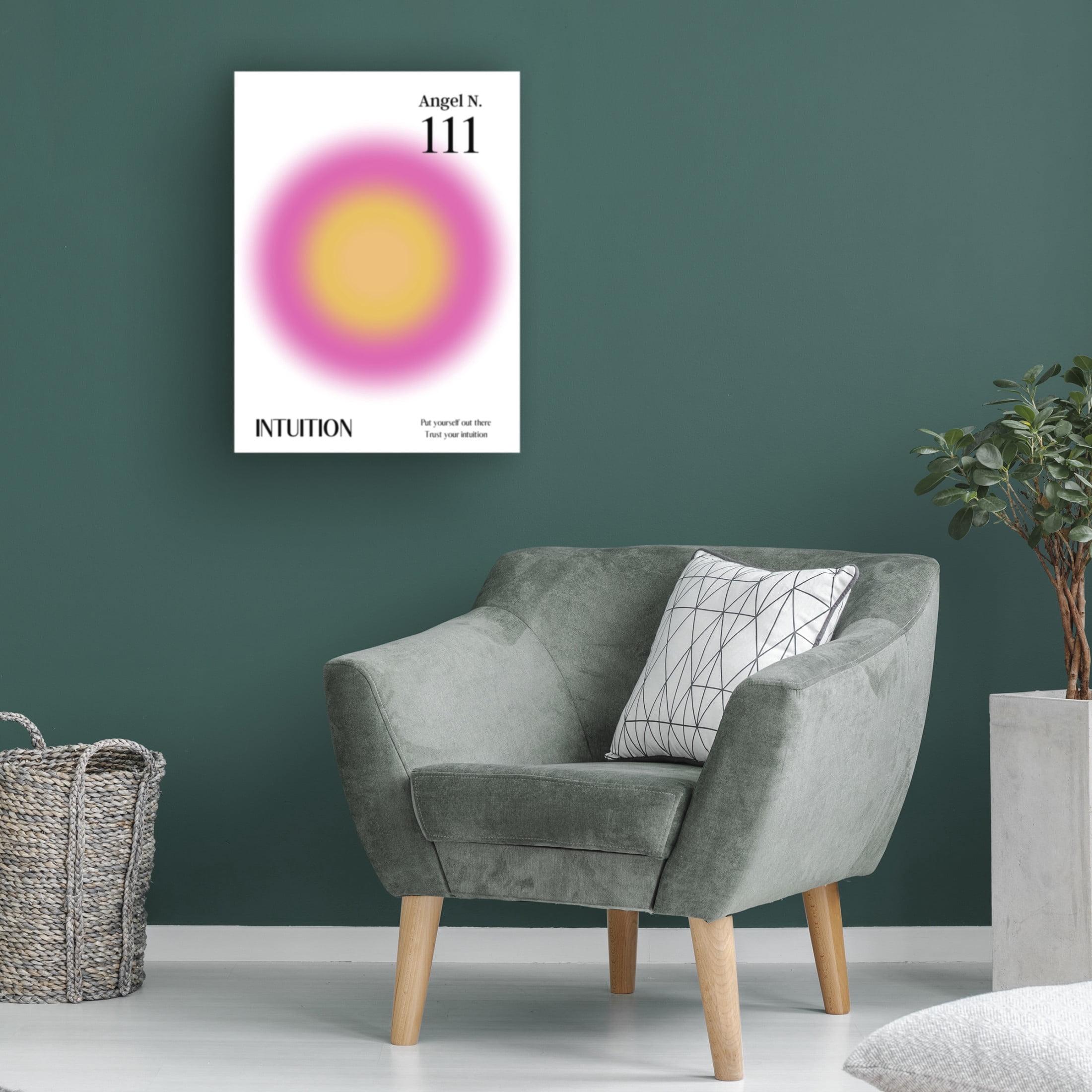 Trademark Fine Art Amelie Angel Number 111 Canvas Wall Art
