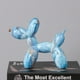 thumbnail image 3 of Perro Escultura Estatua Resina Artesanía Decoraciones Globo Perro Adorno Escultura para el hogar Sala de estar (D) Ndcxsfigh Libre de BPA, 3 of 6