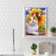 thumbnail image 3 of Animales hechos a mano flores 5D DIY taladro redondo completo dibujo Kit diamante pintura Likrtyny Arte deco, 3 of 9