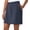 Navy Blue, variant on Mondetta Women's Moisture Wicking High Rise Walking Athletic Skort with Pockets US, Alpha, Small, Regular, Regular, Navy Blue