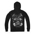 thumbnail image 2 of Bully Skull Pit Bull Womens Full Zip Shirt Hoodie Pit Bull Mom, 2 of 2