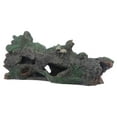 Marina Hollow Log Aquarium Ornament with Moss Cover
