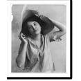 thumbnail image 2 of Historic Framed Print, [Young woman modeling: Half lgth., wearing broken straw hat], 17-7/8" x 21-7/8", 2 of 9