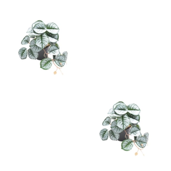 Yuarrent Plantas artificiales vibrantes para terrarios - Ilumina el espacio habitable Amplia aplicación Plantas artificiales Type2 NO2