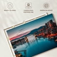 thumbnail image 6 of Elephant Stock Vancouver Waterfront Skyline Wall Art - Horizontal Canvas Wall Art - Living Room Wall Decor - Places Canvas - Teal And Gray Decor - 12" x 8", 6 of 8