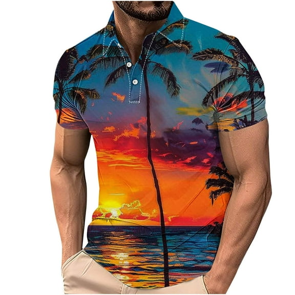 White Summer Tops for Men Short Sleeve Elegant Blouses for Men Dressy Plus Size Mens Shirts Mens Workout Tops Long Sleeve Summer Shirts for Island Vacation