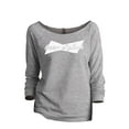 thumbnail image 1 of Beer O'Clock Women's Fashion Slouchy 3/4 Sleeves Raglan Sweatshirt Sport Grey Small, 1 of 3