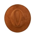 thumbnail image 4 of Sombrero Unisex Ladrillo Gamuzina Gamuza Sintética Indiana L Nueva Imagen, 4 of 5